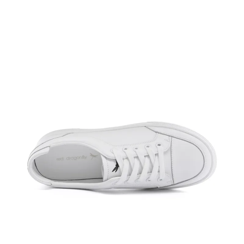 RED DRAGONFLY White Sneakers For Women's Abrasion Resistant Low Top Skateboard Shoes Women's-2