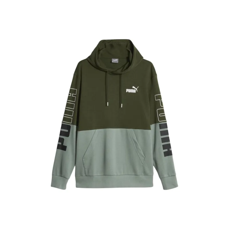 PUMA Sweatshirt Men's Olive Green-0