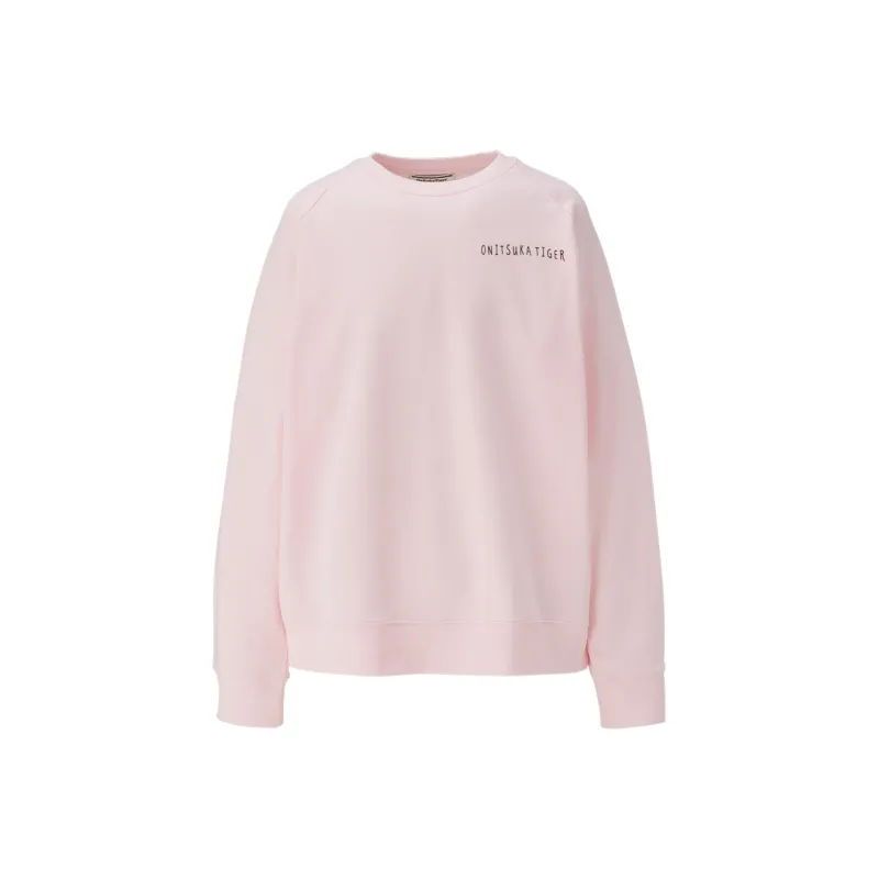Onitsuka Tiger Sweatshirt Unisex Pink-0