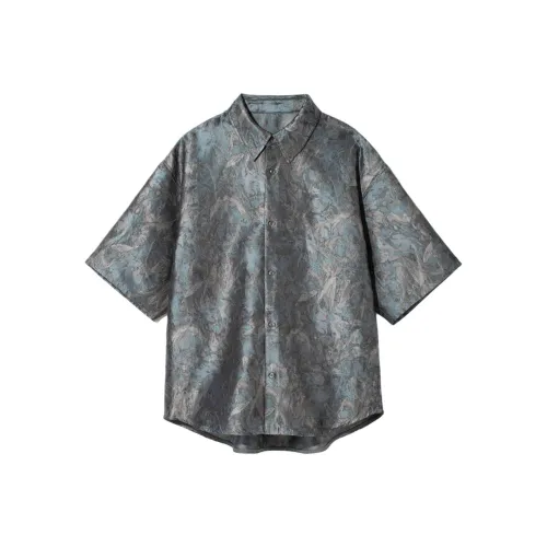 HARE Shirts Men Gray