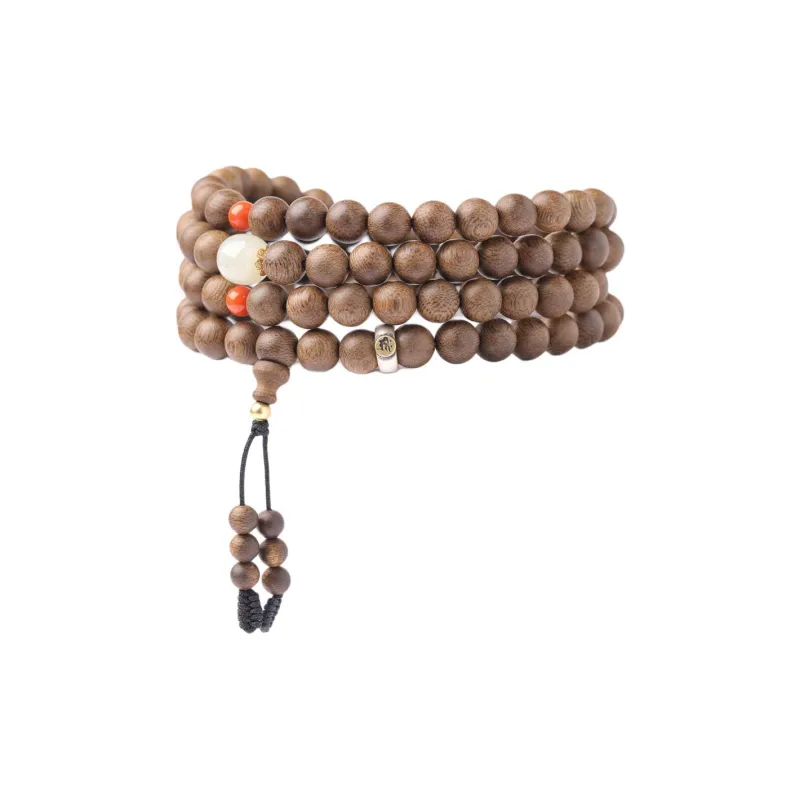 Santan Lodge Fragrance Agarwood Wooden Bracelets Unisex-0