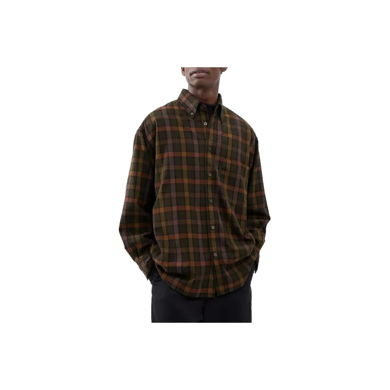 UNIQLO FW23 U Series Shirt Men's Dark Brown-0