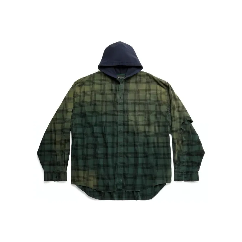 Balenciaga Hooded Shirt-0