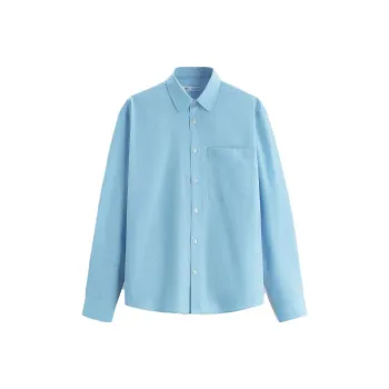 ZARA Shirts Men Dark Blue