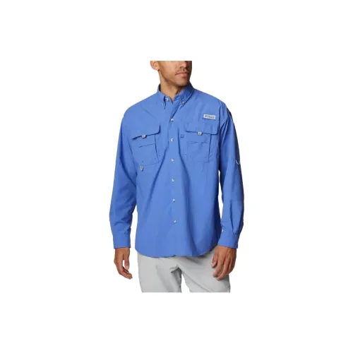 Columbia Shirt Men's Dodger Blue