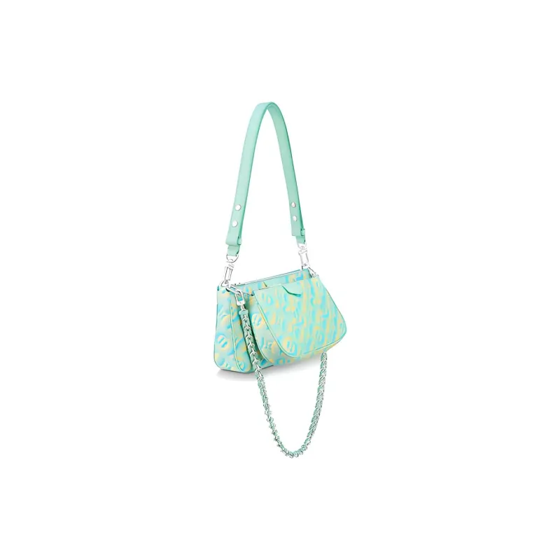 LOUIS VUITTON Multi Pochette Accessoires Water Green-1