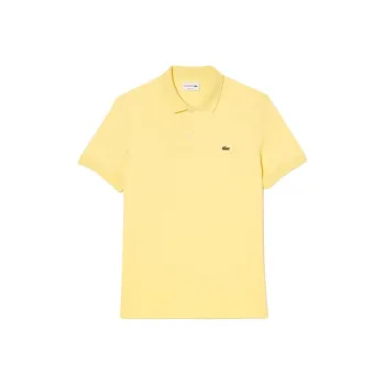 LACOSTE Polo Shirt Men's Light Yellow