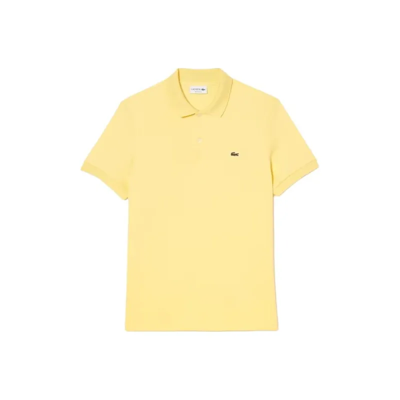 LACOSTE Polo Shirt Men's Light Yellow-0