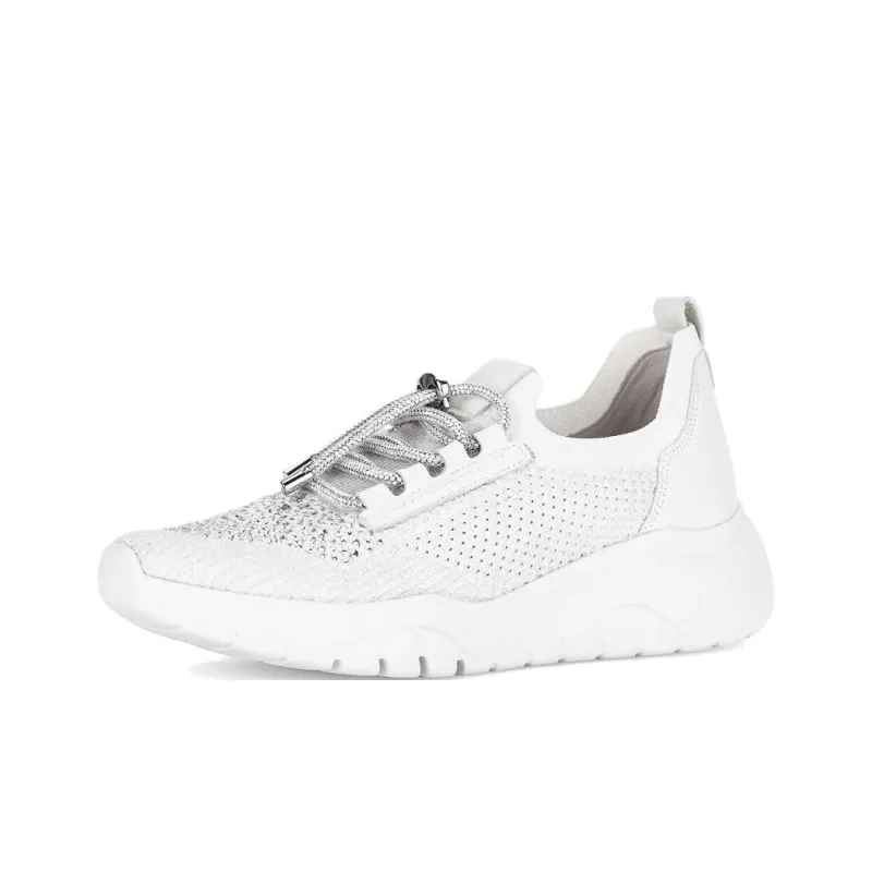 Gabor Fashion Low Top Casual Shoes Women's White-2