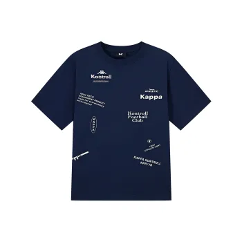 Kappa T Shirt Men's Meteorite Blue