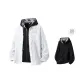 White (Comes with Chanel-Inspired Sweatshirt)