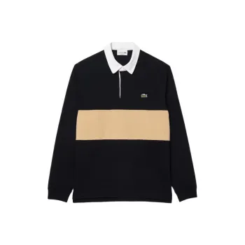 LACOSTE Polo Shirts Men Black