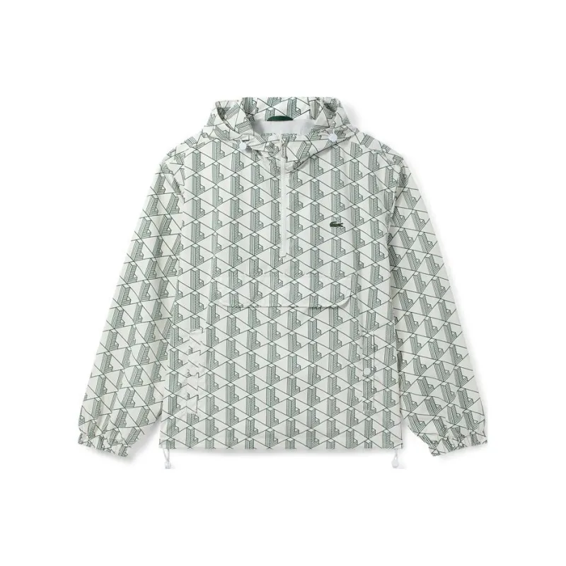 LACOSTE Sweatshirt Unisex Green Check-0