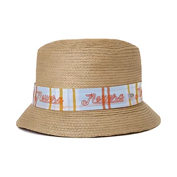 New Era Cellulose Material Bucket Hats Unisex Brown