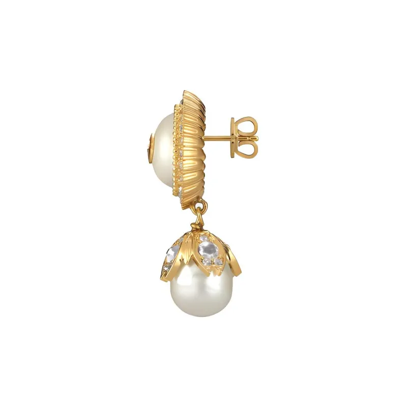 GUCCI Earrings Women's Gold-1
