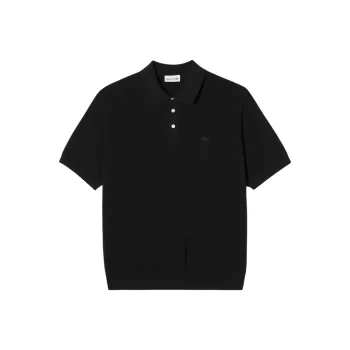 LACOSTE Polo Shirts Men Black