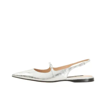 SERGIO ROSSI Godiva Casual Single Shoes Women's Silver