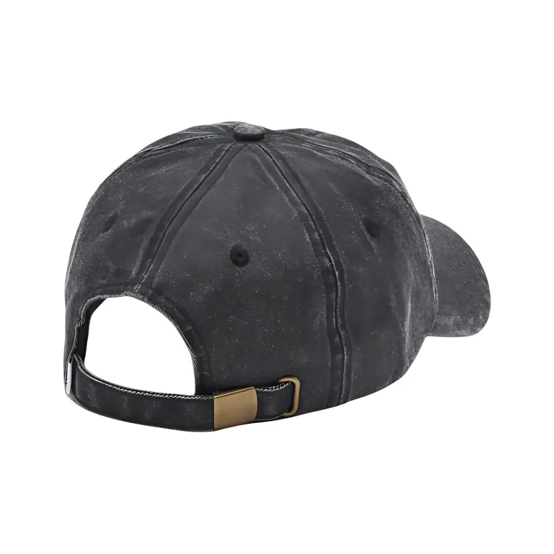 Vans Cotton Baseball Caps Unisex Black-1