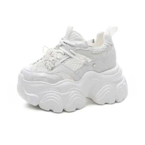 Shoe cabinet floral language Chunky Sneakers Women
s Low Top