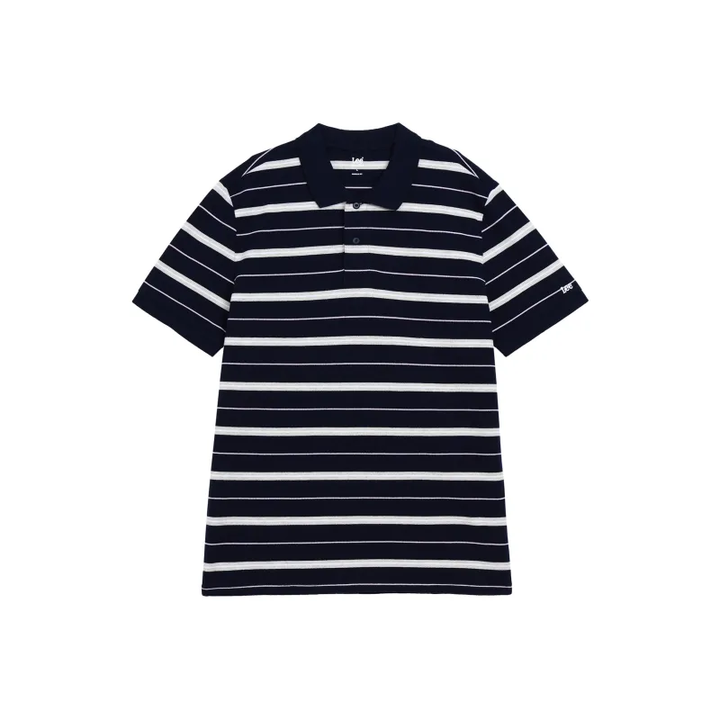 Lee Polo Shirts Men Navy Blue-0