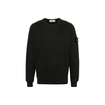 STONE ISLAND Compass Patch Crewneck Sweatshirt