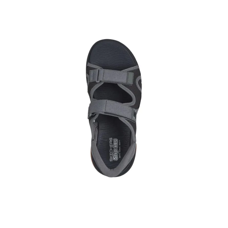 Skechers Max Cushioning Premier 2.0 Beach Sandals Men's Gray-3