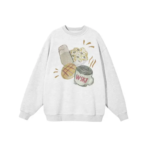 Mountainpeak Sweatshirt Unisex White Gray