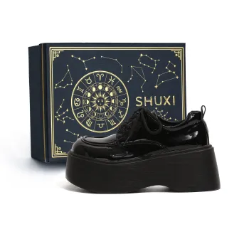 SHUXI Women's Casual Shoes Women's Black