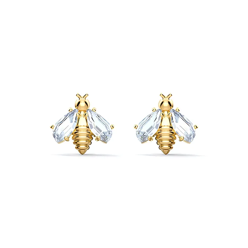 Swarovski Eternal Flower Alloy Stud Earrings Women's-0