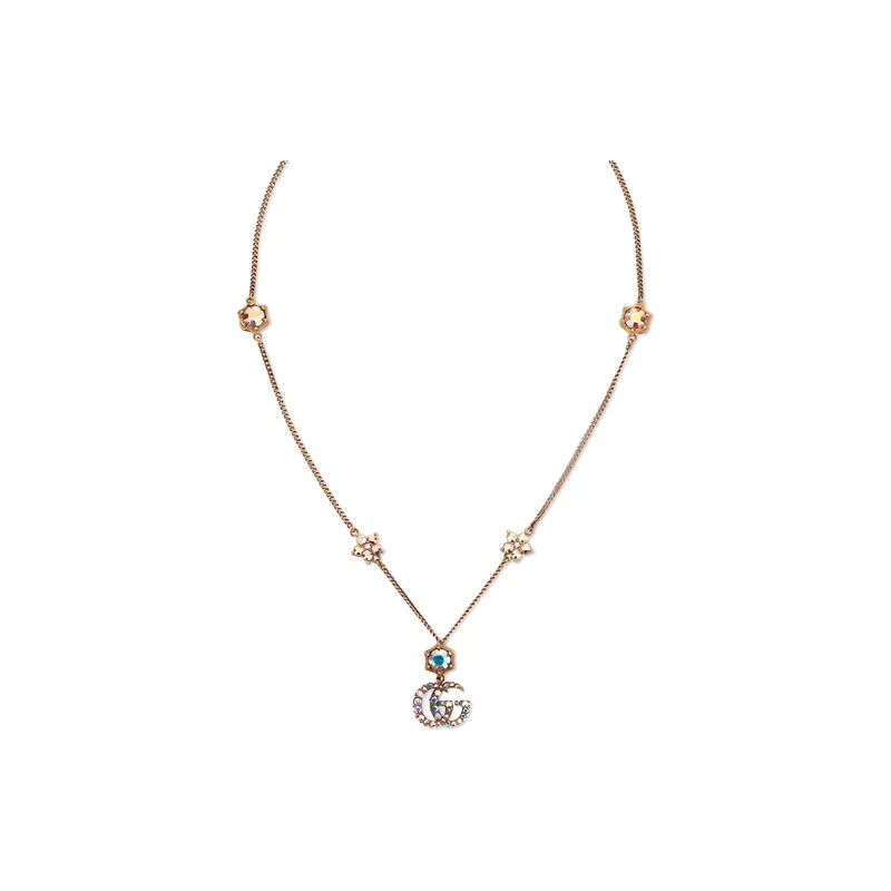 GUCCI Necklaces Women's Antique Gold-0