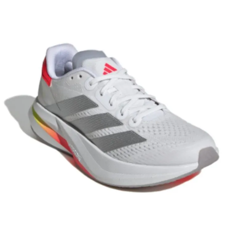 Adidas Duramo Speed Cloud White Silver Metallic Lucid Red Women's-2