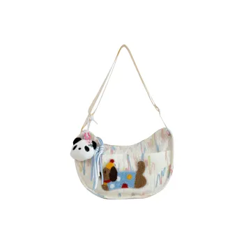 Gerlanx Nylon Dumpling Bag, Shoulder Bag, Crossbody Bag Women's Multicolor