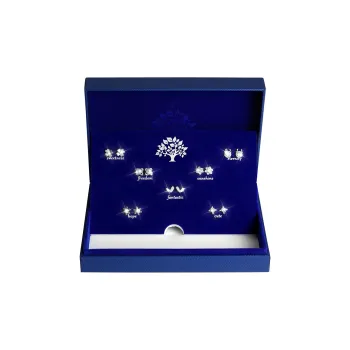 KINGFOCUS 999 Fine Silver Needle Stud Earrings Women's