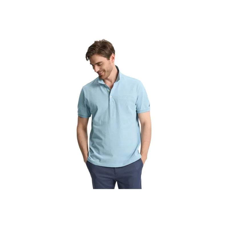 Nautica White Sail Polo Shirt Men's-1