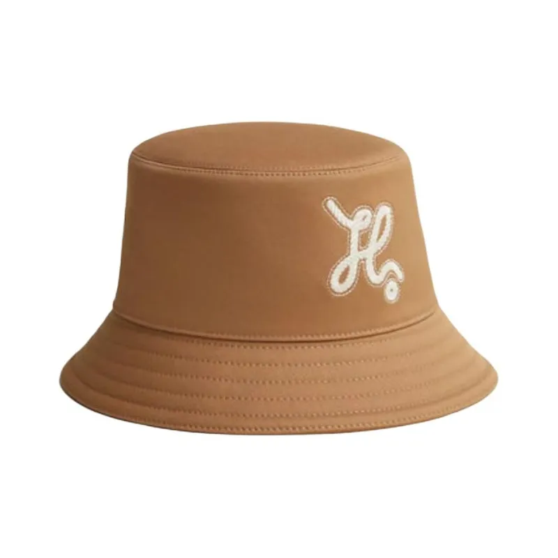 HERMES Cotton, Elastane, Silk Bucket Hats Women's Yellow-0