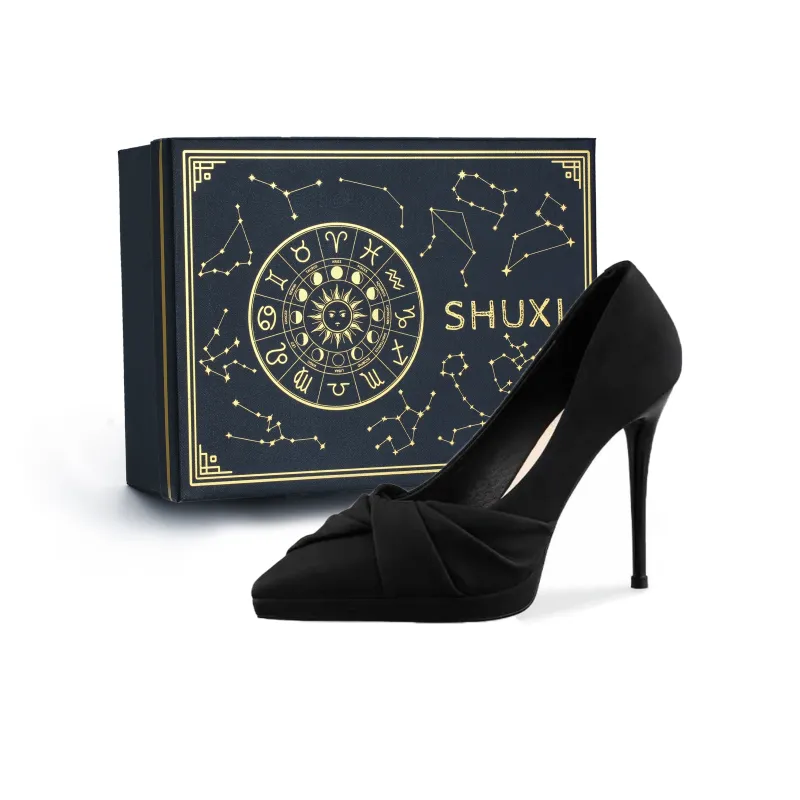 SHUXI Slim Heel High Heels Women's-5