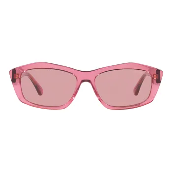 EMPORIO ARMANI Rectangular Sunglasses Women's Pink