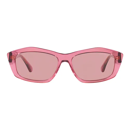 EMPORIO ARMANI Rectangular Sunglasses Women's Pink