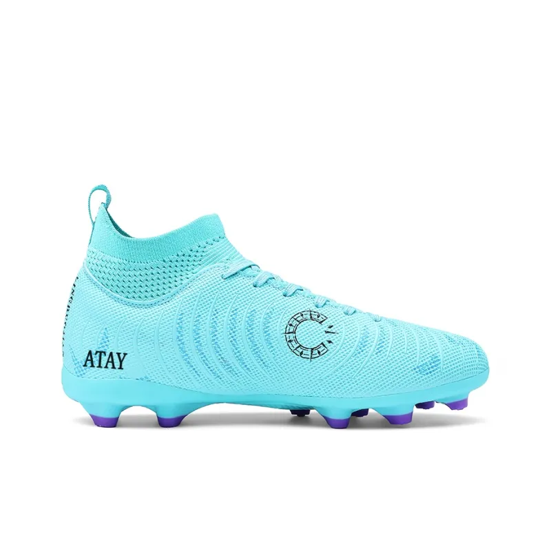 ATAY AG Rubber Short Studs TF Rubber Broken Studs Soft Ground Firm Ground Anti Slip Wear Resistant Soccer Shoes Unisex-11