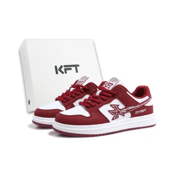 KFT Height Increasing Abrasion Resistant Breathable Slip Resistant Low Top Skateboard Shoes Unisex