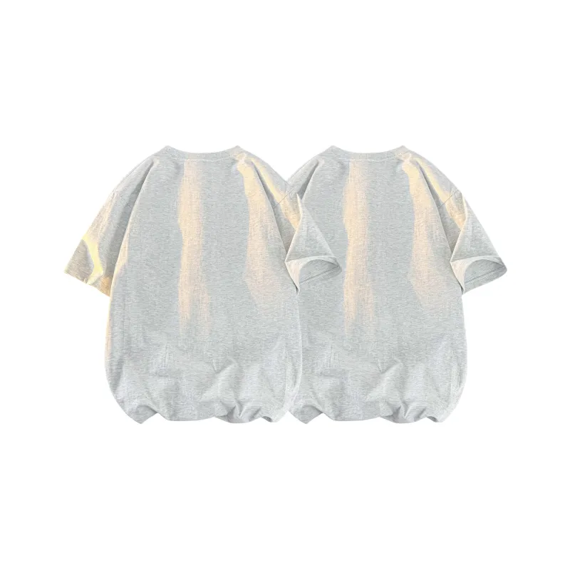 IN'S T Shirt Unisex Multicolor Heather Gray-21