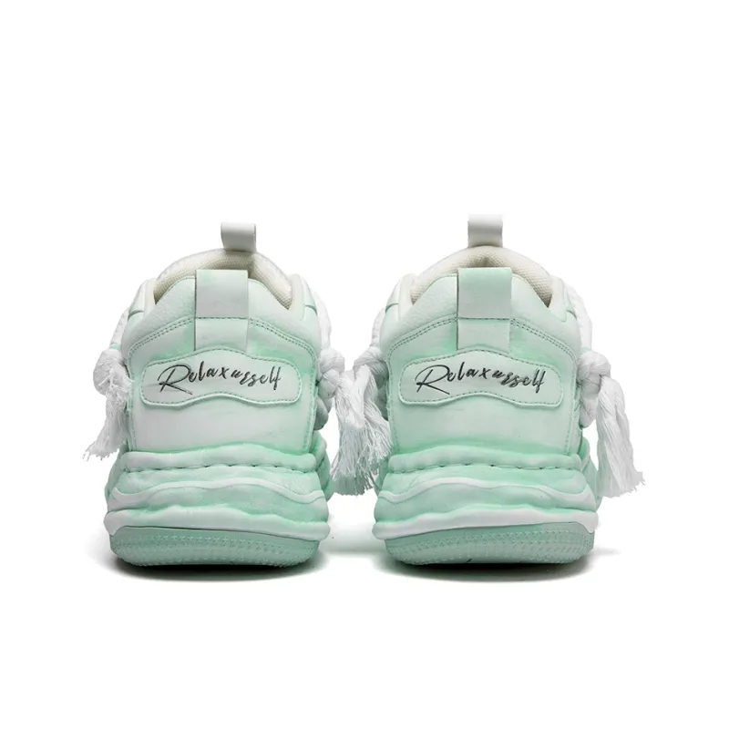 RELAXURSELF Slip Resistant, Abrasion Resistant, Lightweight, Height Increasing Low Top Skateboard Shoes Unisex-29
