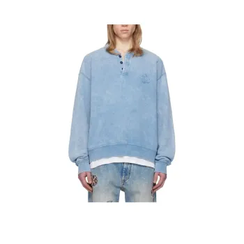 ISABEL MARANT ETOILE Sweatshirt Men's Ice Blue