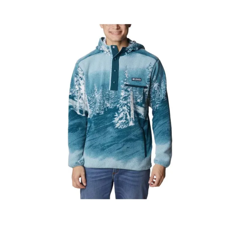 Columbia Helvetia™ Hoodie Sweatshirt Men's Green-0