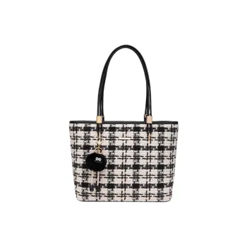 CLEVER& KETCH PU Tote Underarm Shoulder Bag Women's Black
