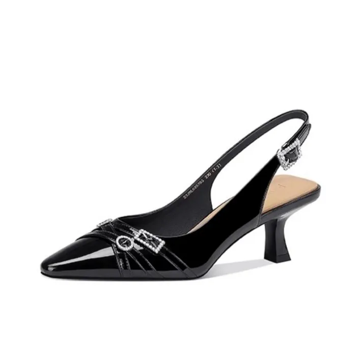 JESSICA SOPHIA Slim Heel High Heels 5cm Women's-5