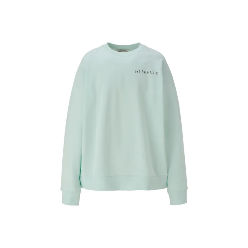 Onitsuka Tiger Sweatshirt Unisex Light Green-0