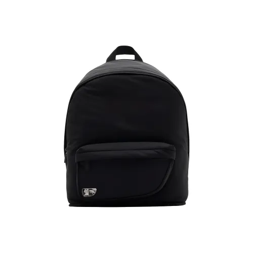 Burberry Shield Polyamide Backpack Men's Black