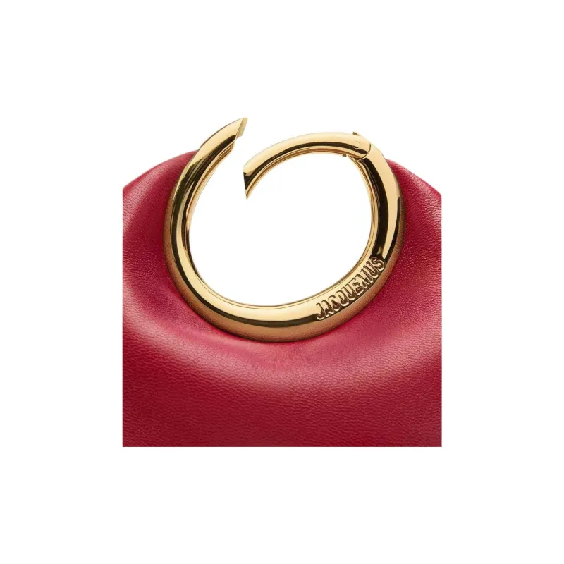 Jacquemus Lambskin Coin Purse Women's Red-2