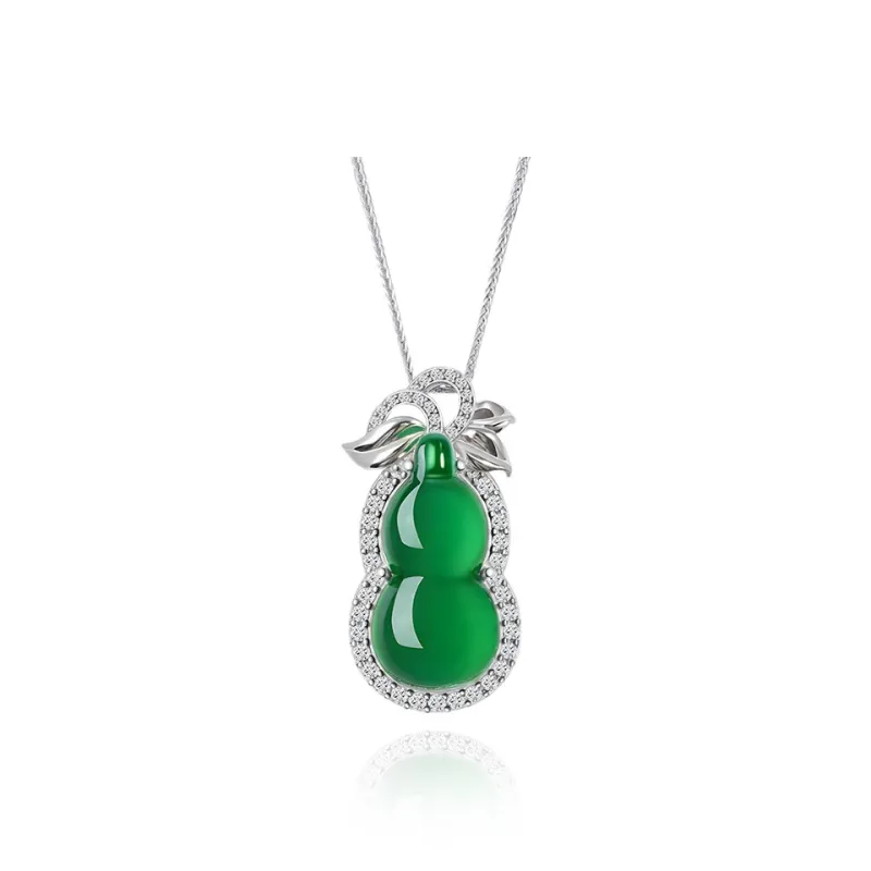 YINCHIE Chalcedony Necklaces Women's-0